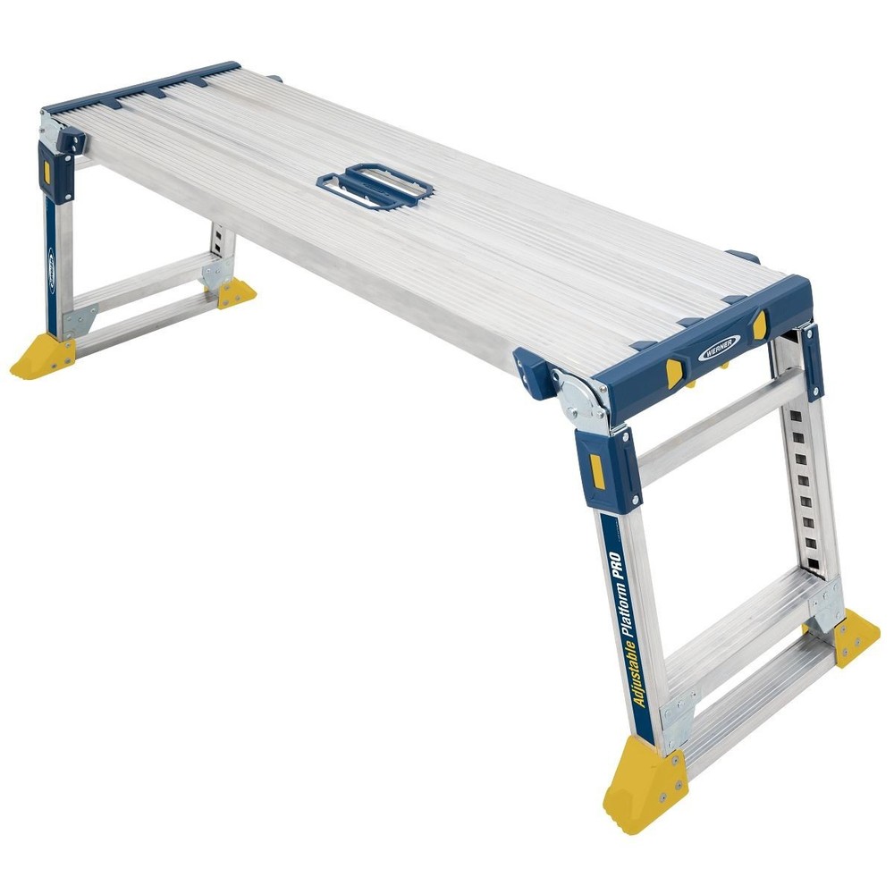 Werner Adjustable PRO Work Platform 25cm Height Aluminium Lightweight