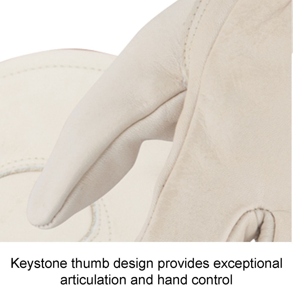 Black Stallion 91 Premium Grain Cowhide Drivers Gloves Medium