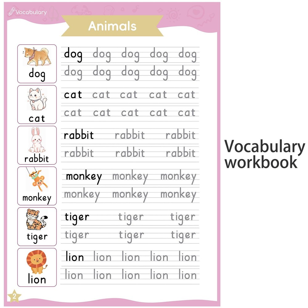 Golinkid Magic Grooved Writing Practice, grooved Handwriting Practice Small