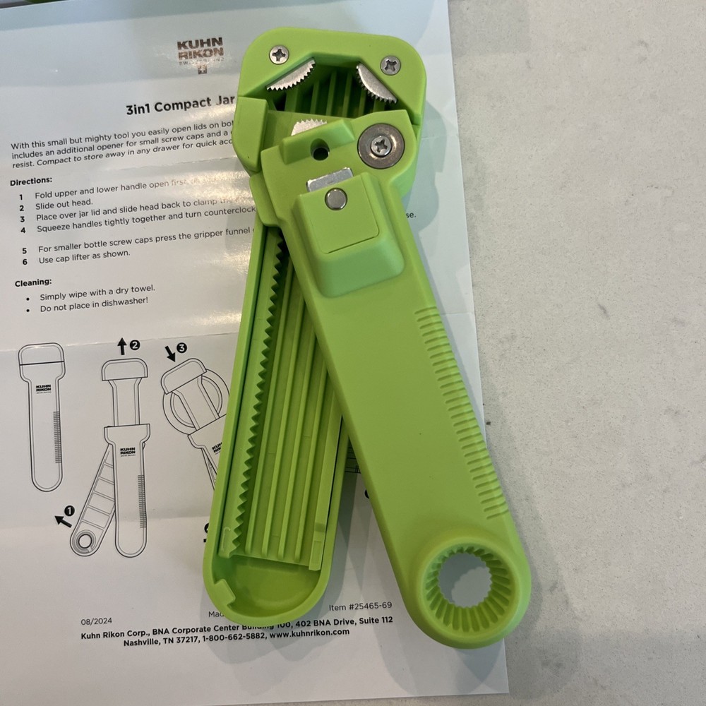 Kuhn Rikon Compact Jar & Bottle Opener. T-1
