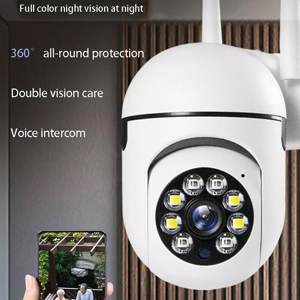 2-Pack Wireless 5G WiFi Security Camera System Smart Outdoor Night Vision 1080P