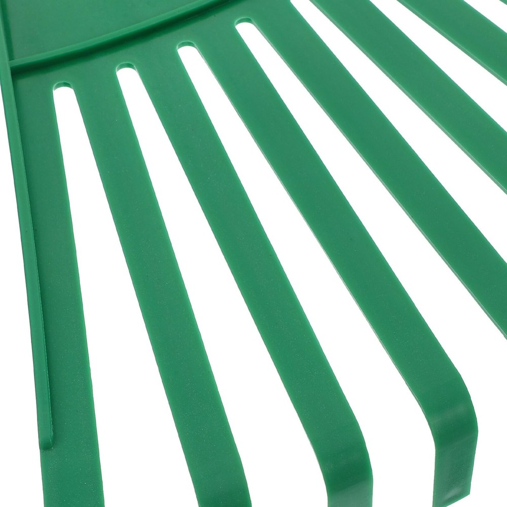 Toddmomy Garden Leaf Head Rake Scoop Replacement Grass Green