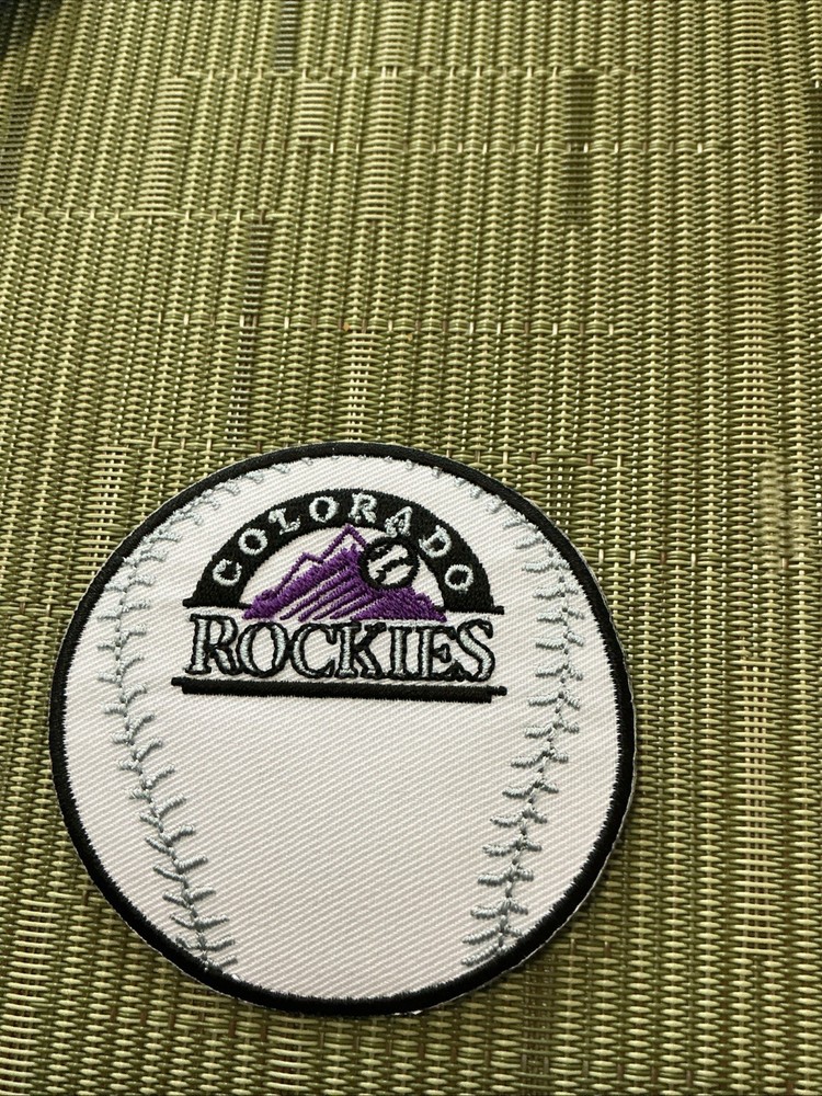 MLB Colorado Rockies IRON ON PATCHES