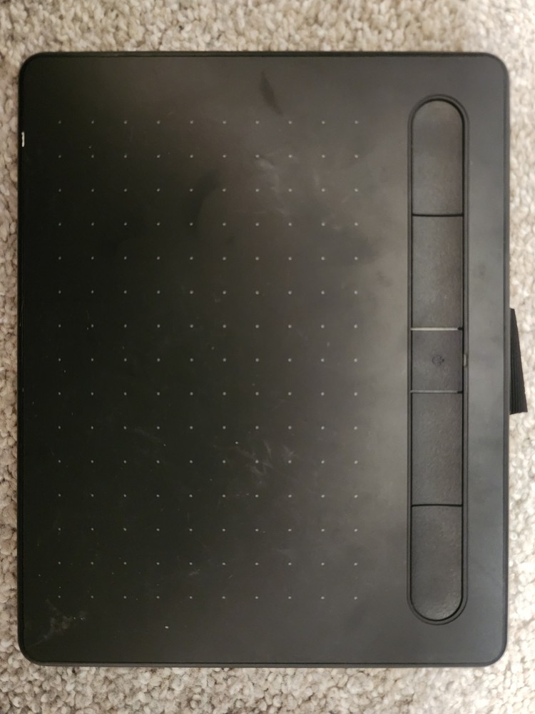 Wacom Intuos S Wireless Drawing Graphics Tablet - Black