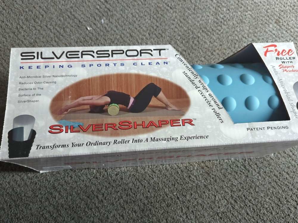 Silver Sport Shaper Massage Roller New