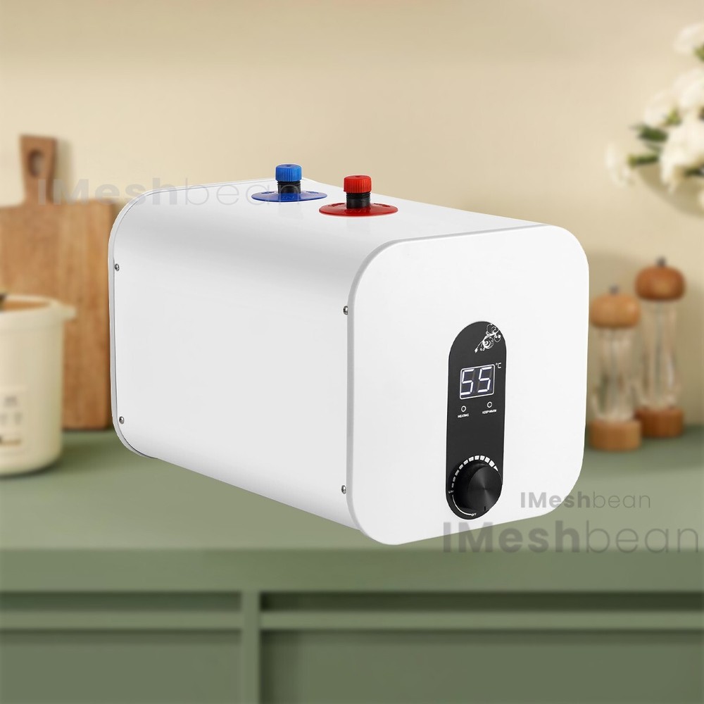 4 Gal Electric Tank Water Heater Digital Display Kitchen Wholehouse 95°F-167°F