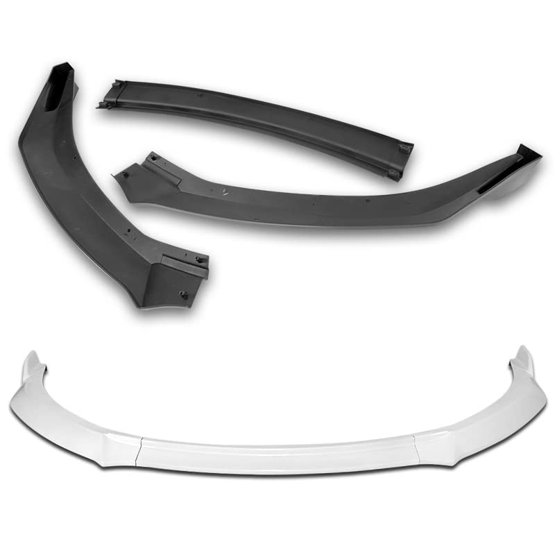 3PCS Front Lip Kit for 2014-2016 Corolla Type-S GT-Style Painted White
