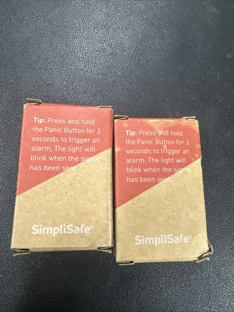 SimpliSafe - 2x Panic Buttons ( TWO PACK) (Latest generation) (PB3)