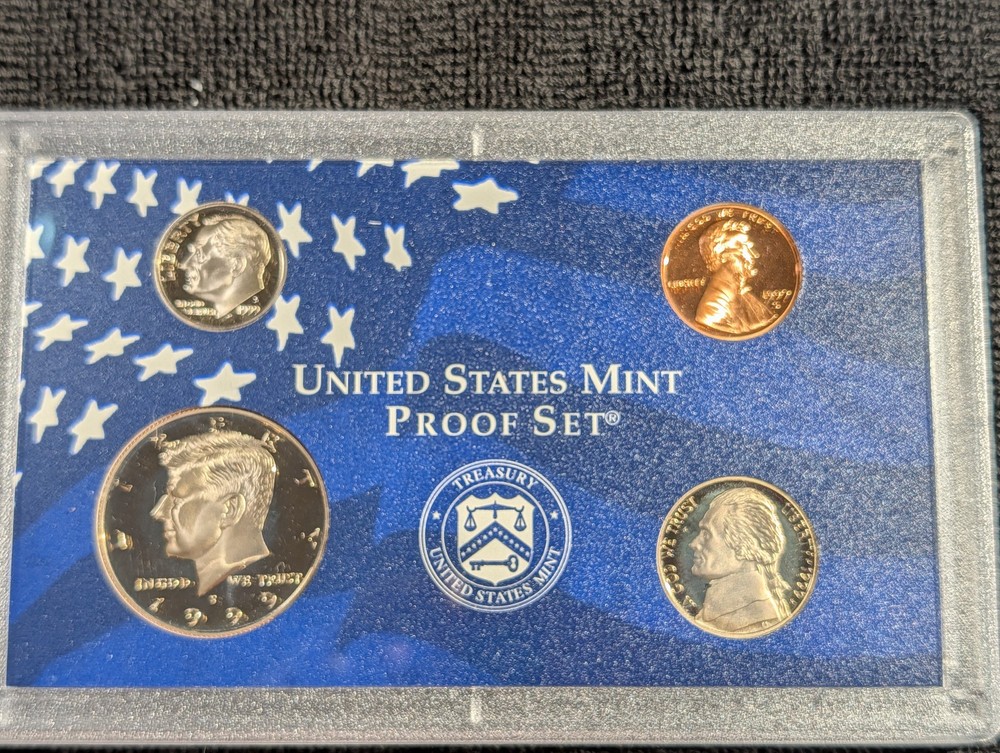 1999 US Proof set OGP COA