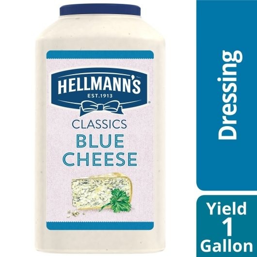 Hellmann s Chunky Blue Cheese Dressing Bulk, 1 Gallon, 4 Per Case