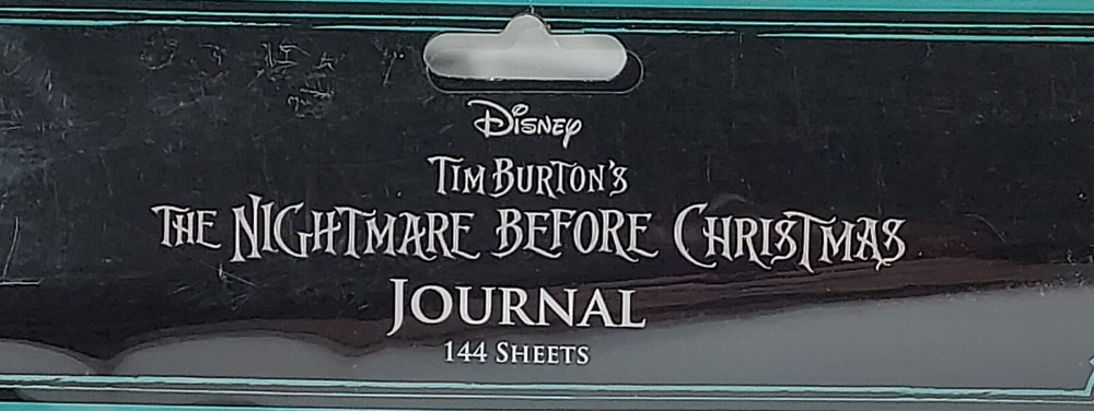 Jack Skellington Journal With Sticky Tabs