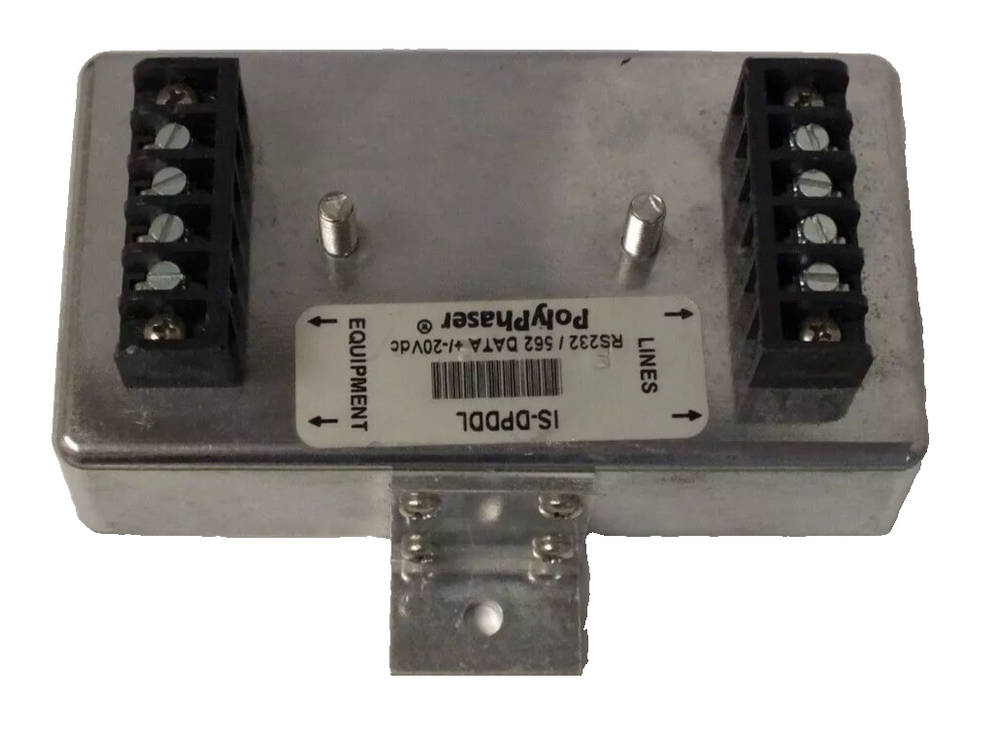 PolyPhaser IS-DPDDL RS232 RS422 RS485 DATA +/- 17Vdc Impulse Suppressor