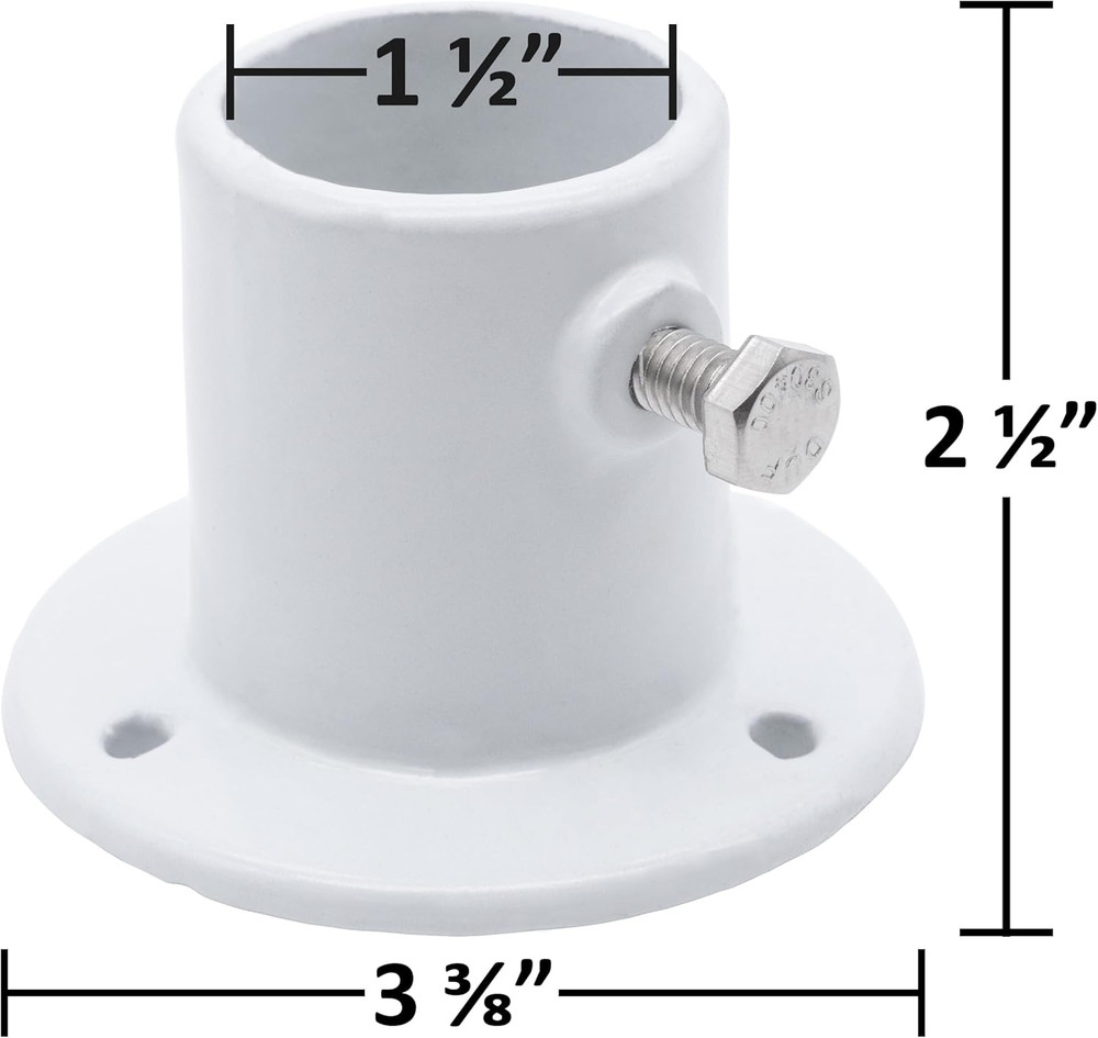 Cast Aluminum above Ground Pool Ladder Replacement Deck Flange