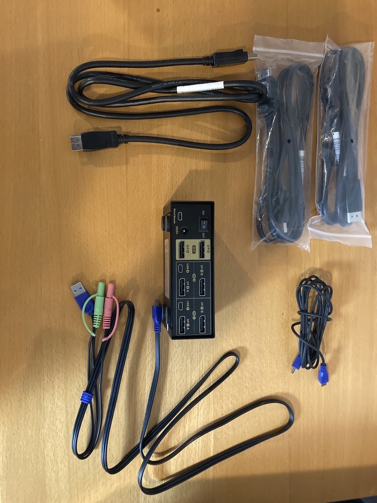 Display port KVM switch Dual Display 4K X 2K