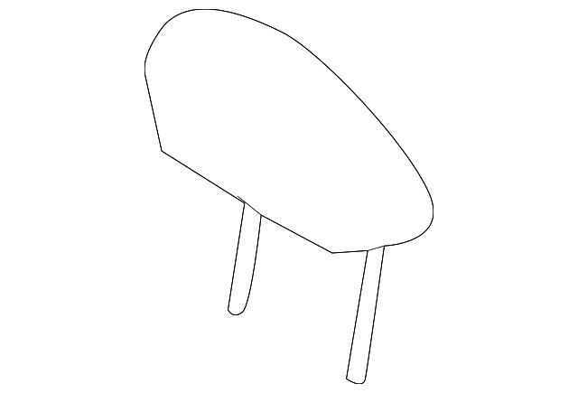 Genuine Ford Headrest DR3Z-63611A08-EA