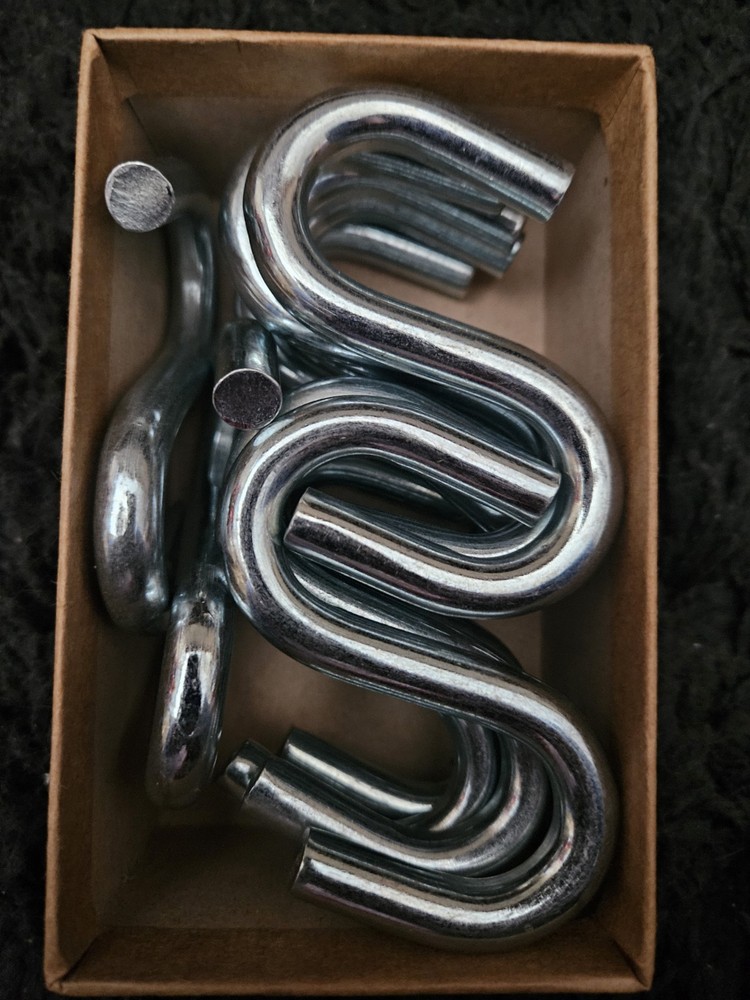 S-HOOK 3.15" LONG X 3/8" THICK 12 EACH