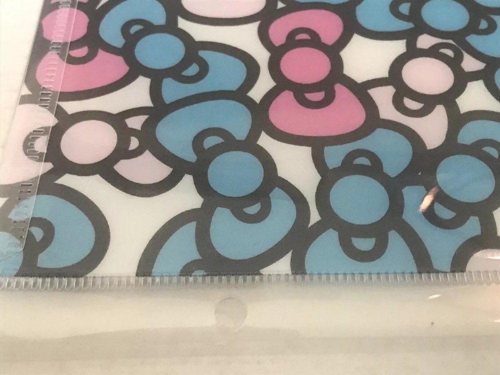 Hello Kitty File Storage With Multi-Colored Bows