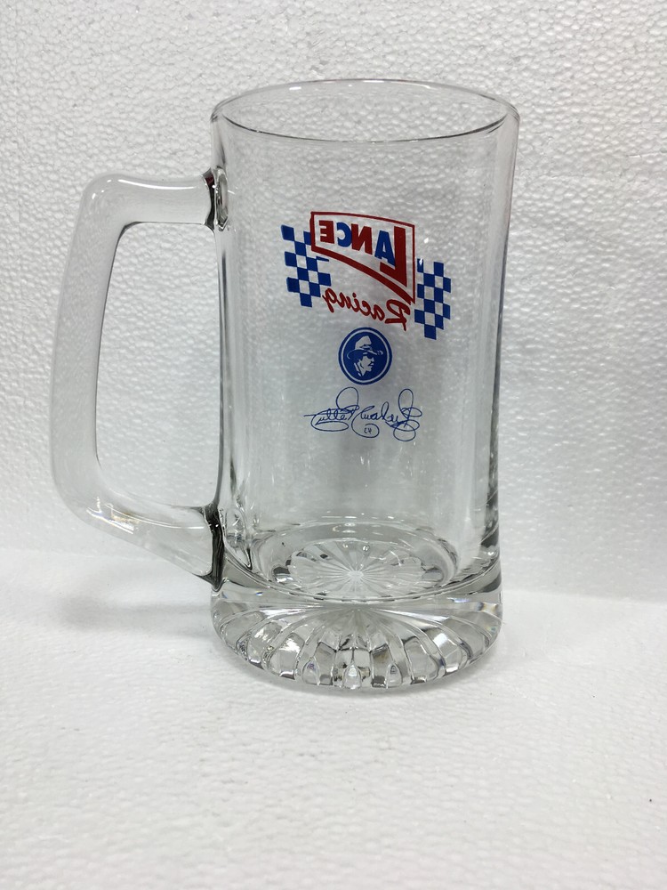 LANCE SNACKS RACING RICHARD PETTY LARGE GLASS MUG