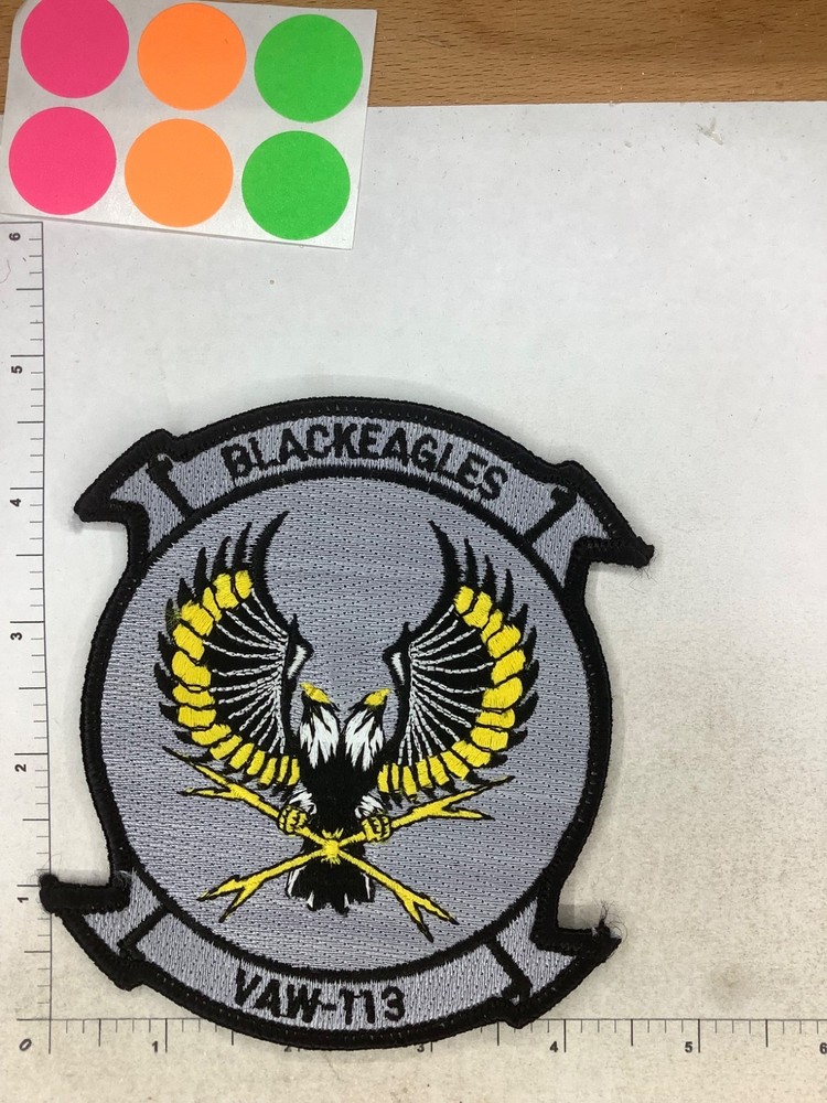 US NAVY  VAW-113 SQUADRON PATCH