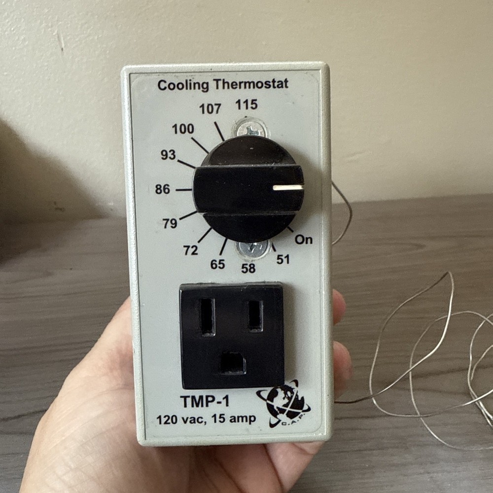 C.A.P. Custom Automated Products Cooling Thermostat TMP-1 TESTED
