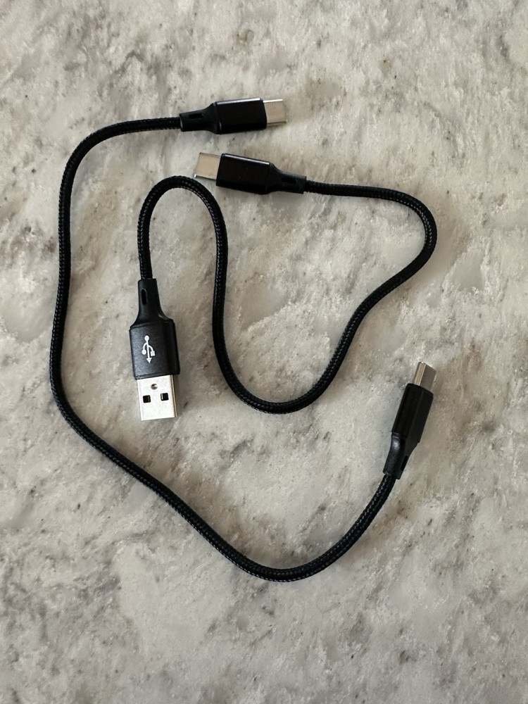 Auto Plexion Auxiliary Input Adapter with USB Port & Dual USB-C Connector
