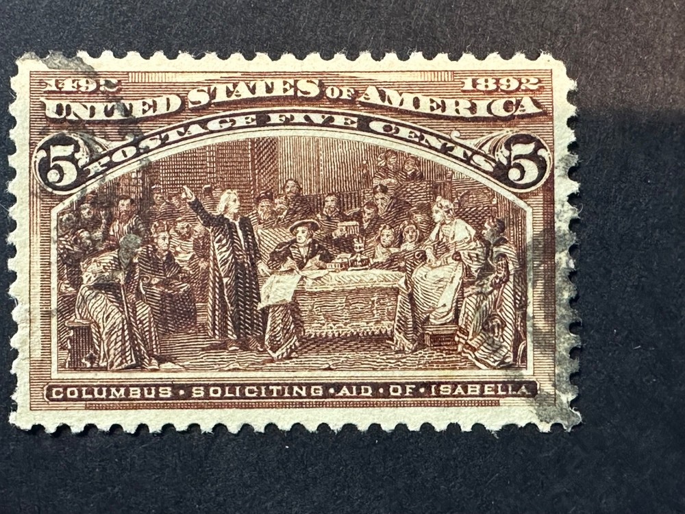 Scott # 234 Nice 2024 Scott Catalogue Value $ 8.00
