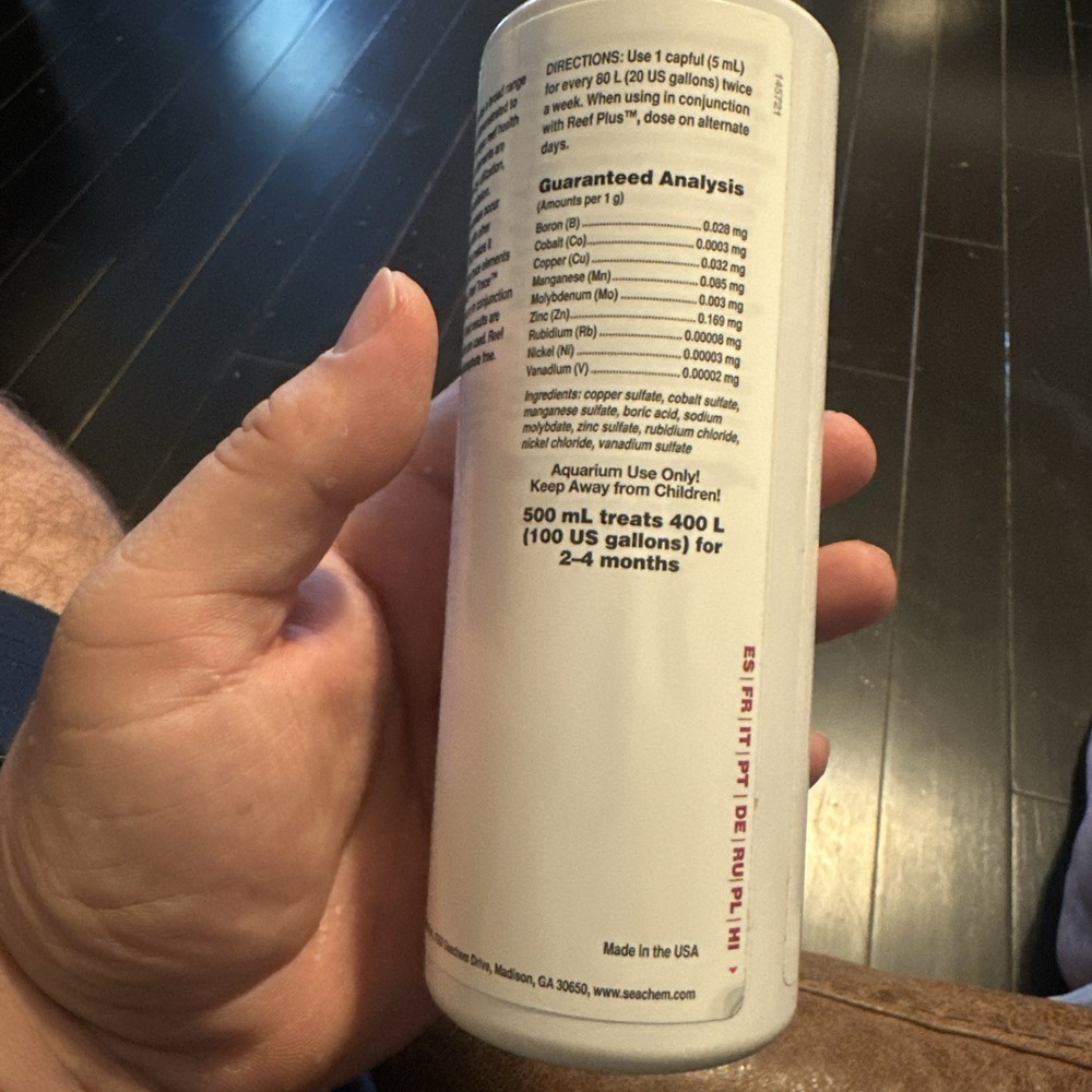 Reef Trace (500 mL) - Seachem