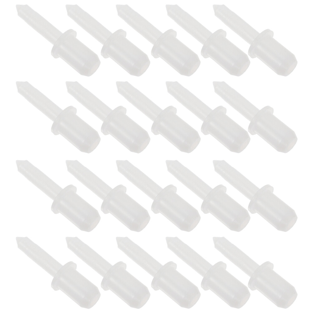 60pcs Multifunctional Practical Useful Sturdy Plastic Telescopic Shutter Pin