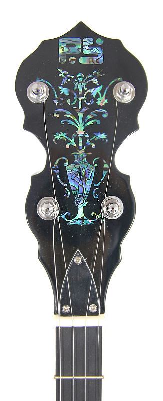 5 String Banjo, Mahogany resonator, geared tuners, include case RSBJ02