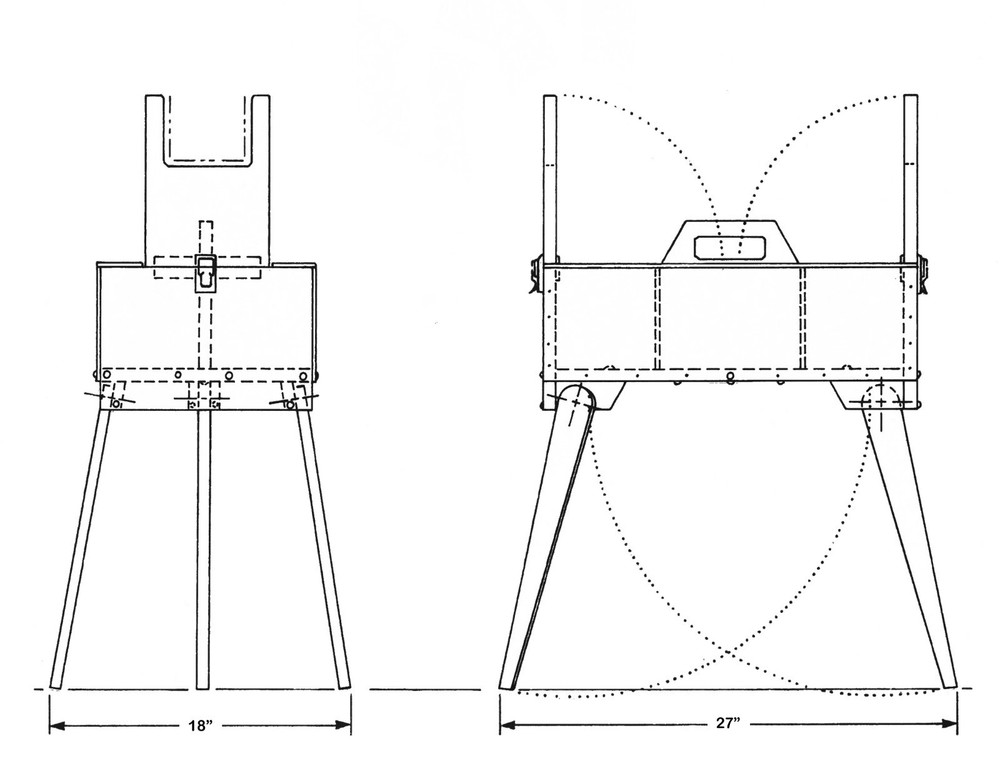 Handy Field Box And Stand Plans and Instructions
