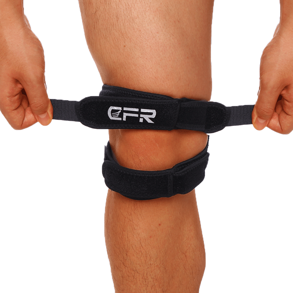 Adjustable Knee Support Double Strap Stabilizer Patella Tendon Arthritis Brace