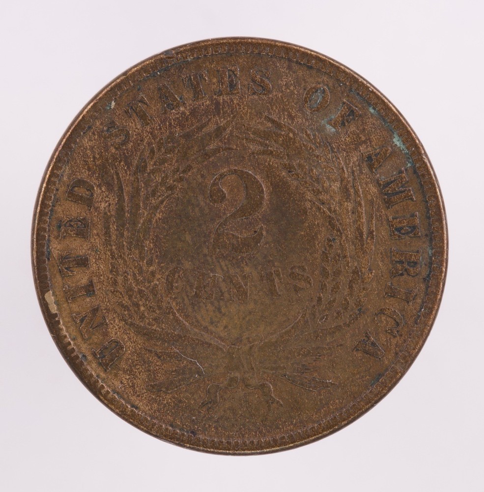 1870 2c Two Cent Piece (B2731)