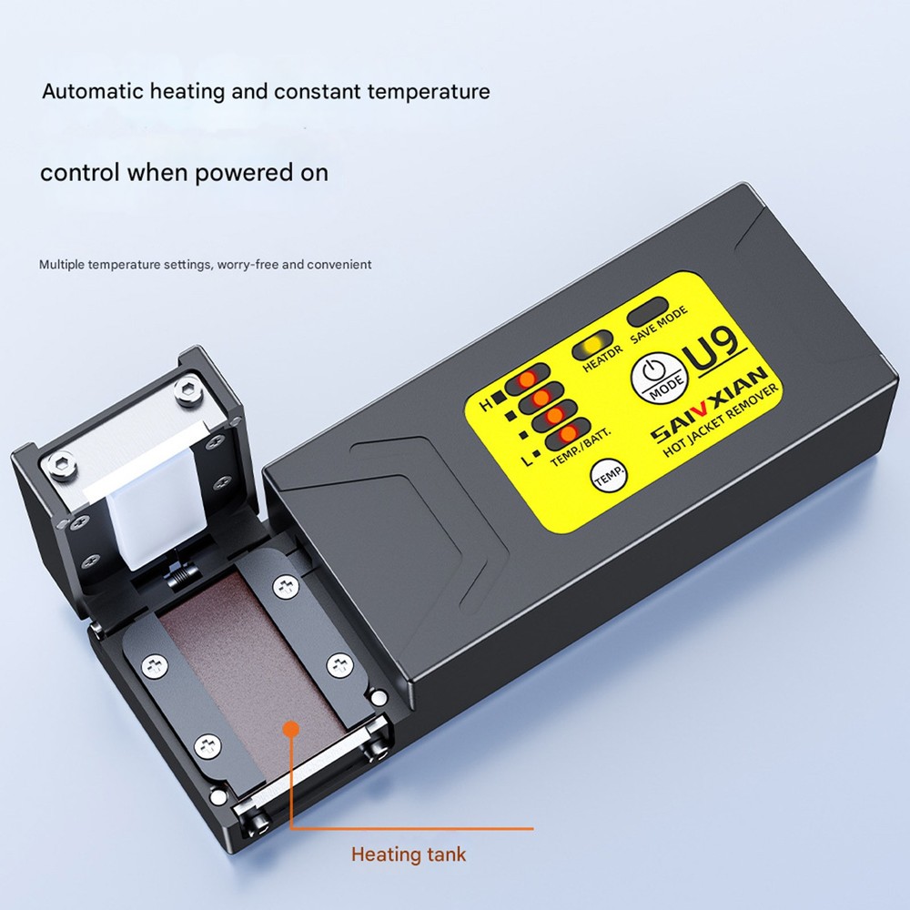 Fiber Optic Thermal Stripper Rechargeable Auto Heating Efficient Stripping Tool