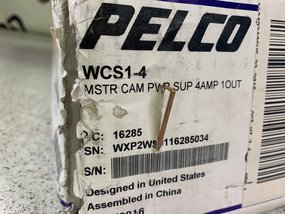 Pelco WCS1-4 Environmental Power Supply