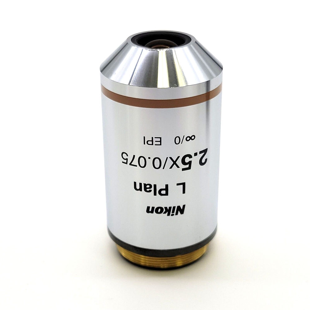 Nikon Microscope Objective L Plan 2.5x EPI
