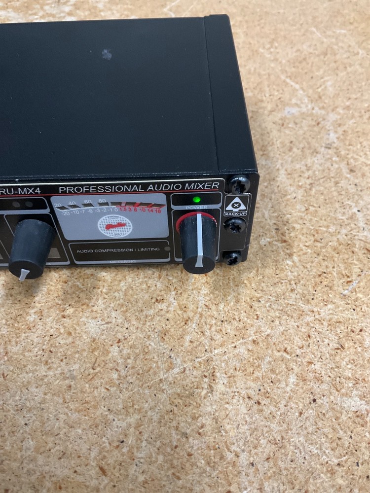 RDL RU-MX4 Professional Audio Mixer