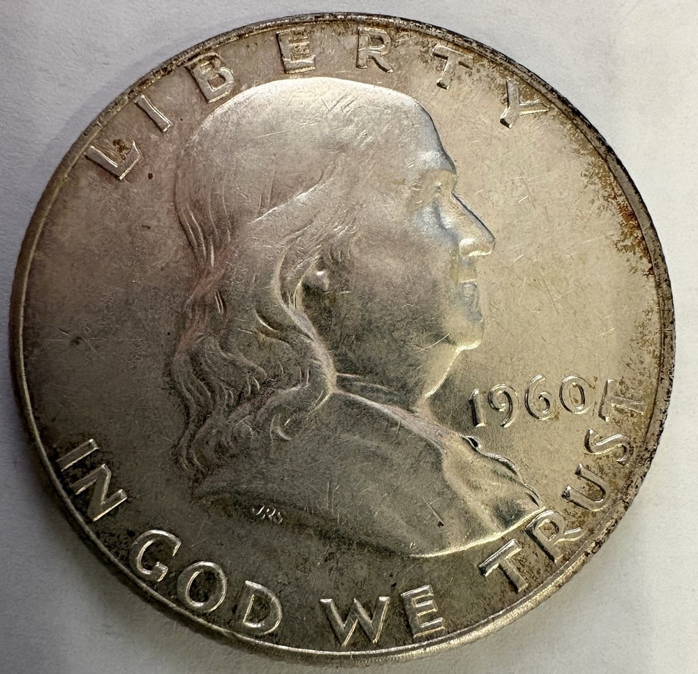 1960-P Franklin Half Dollar -