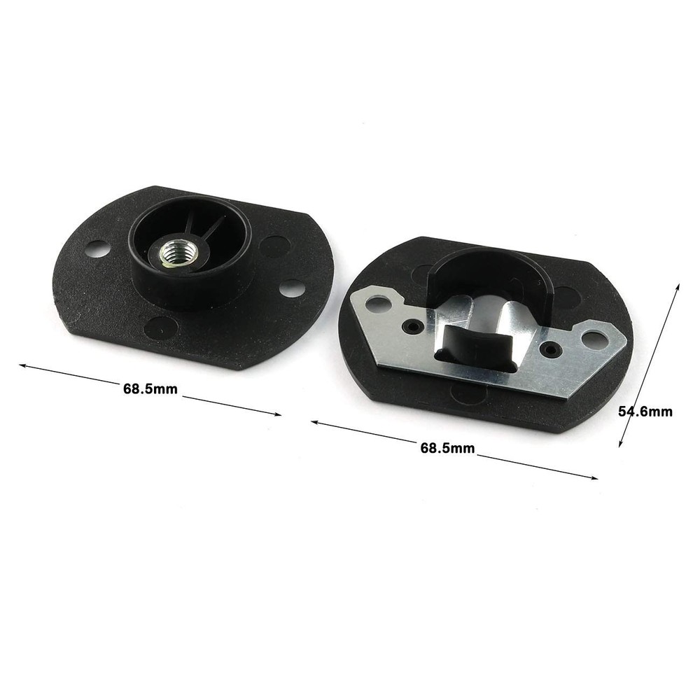 E-Outstanding Pin Style Sofa Connector 4 Sets Black Couch