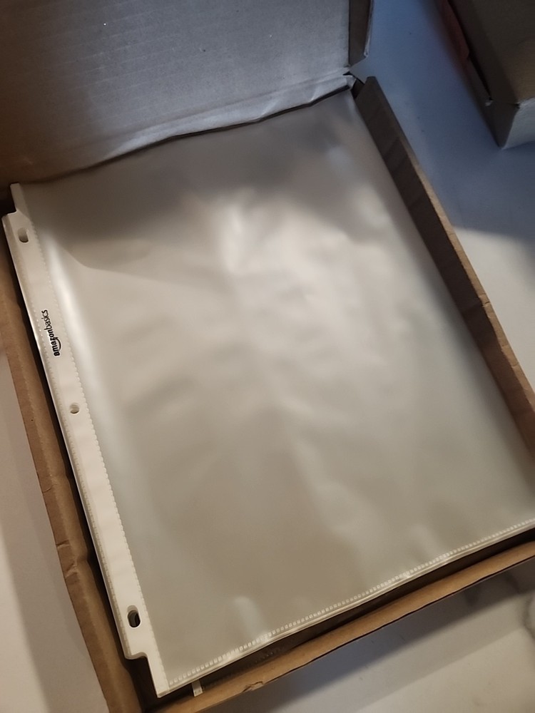 Sheet Protectors for 3 Ring Binder Heavyweight Polypropylene 45 Pack