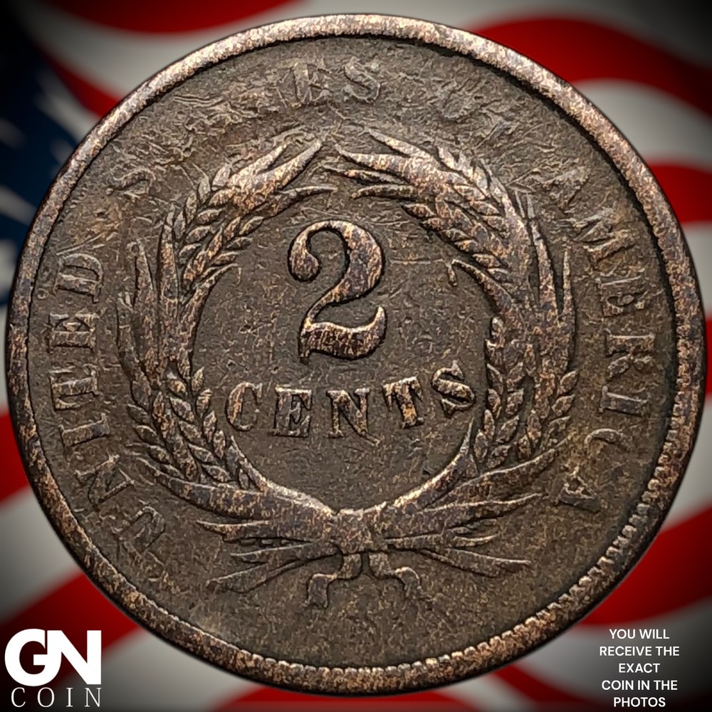 1864 2 Cent Piece Z1927