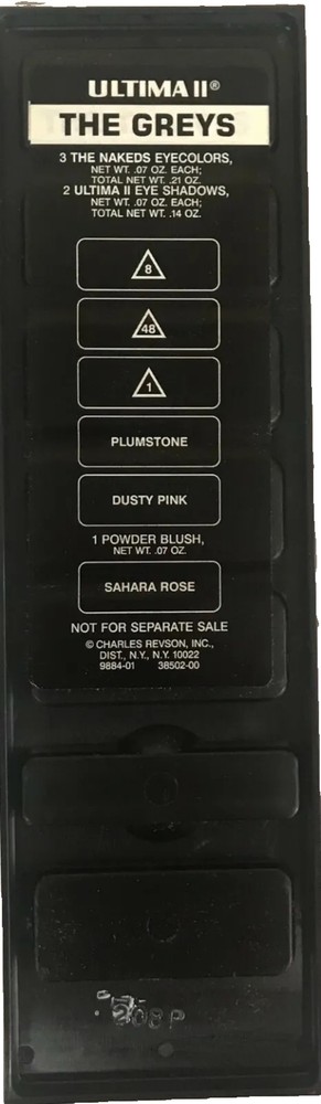 3 Pcs ULTIMA II "THE GREYS" Eye Shadow Set GREY