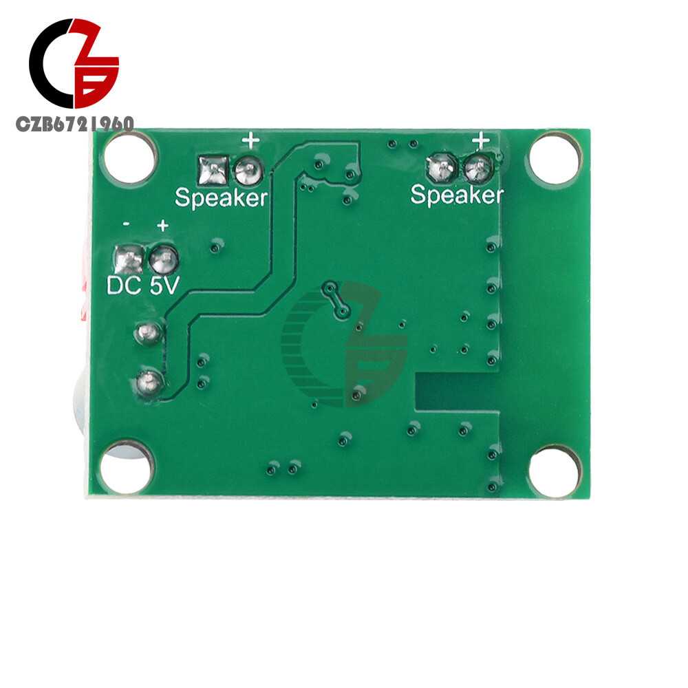 DC3.3-5 Bluetooth Audio Power Amplifier Board Module 3W Voice Broadcast Module