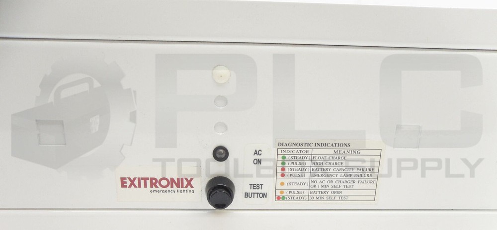 NEW EXITRONIX CR6-18-D0607-2-G2 EMERGENCY LIGHT *READ*