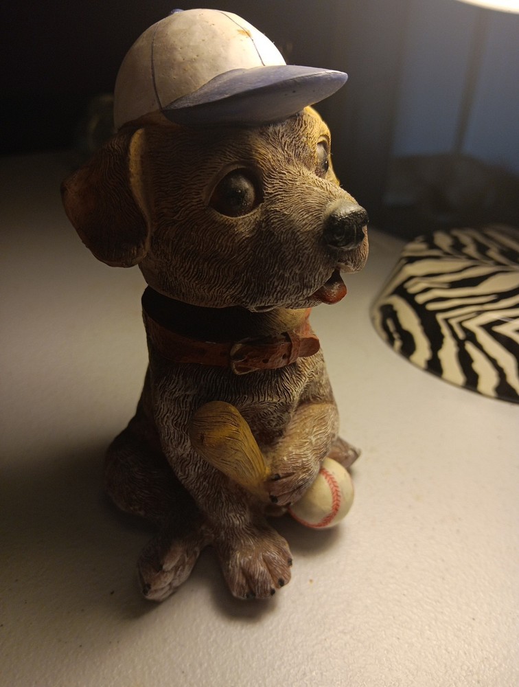 Bobble Head Baseball Dog