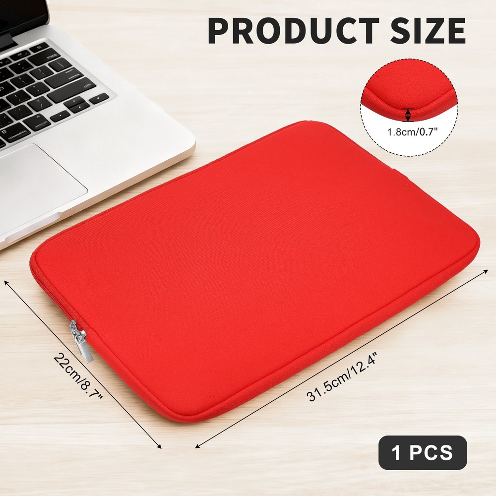 Laptop Case Shockproof Computer Sleeve for 11" Lenovo Notebook Red