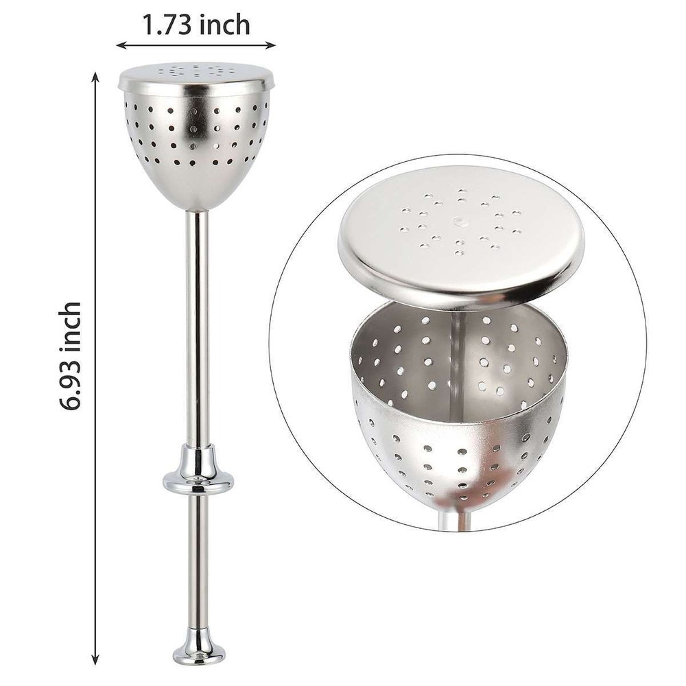 General Tea Infuser Mesh Leaf Strainer Filter Herb Steeper Stainless Steel US