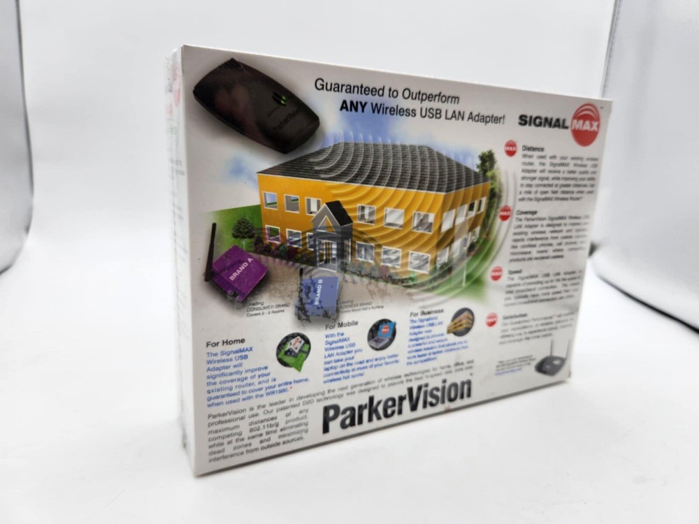 ParkerVision Signal Max USB1500 Wireless Router Version NOS