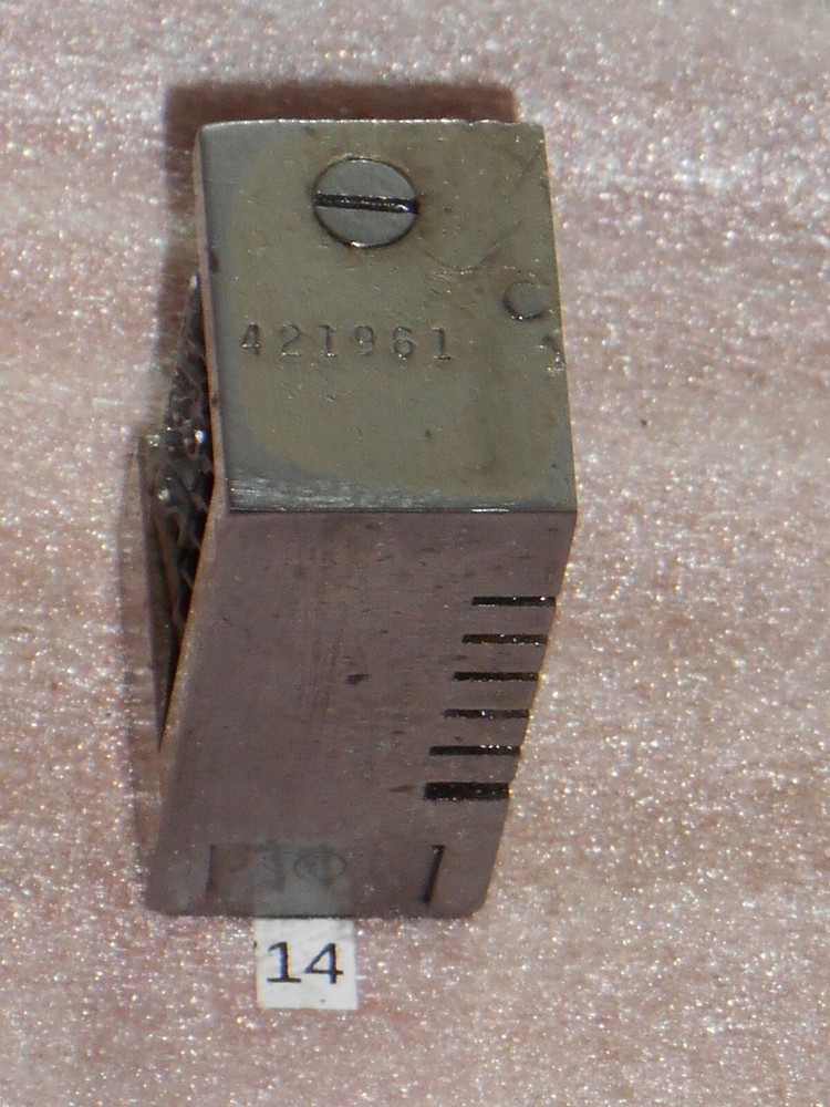 WETTER | Reverse letterpress numbering machine | 14