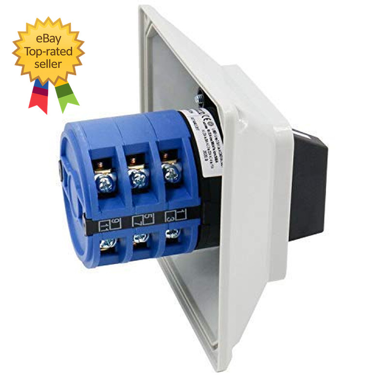 Universal Rotary Changeover Switch with Master Switch Exterior Box 660V