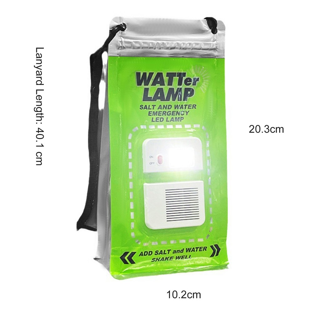 Edible Salt Powered Lantern Multi functional and Long Lasting Illumination